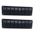 switch panel-2 x Rocker Switch Panel-black. 
