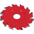 Durable 2 Pcs Circular Saw Cutter Round Sawing Cutting Blades Discs Open Composite Panel Slot Groove Aluminum Plate 10mm & 8mm. 