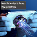 Qiunery GT28 Magnetic Phone Game Cooler Portable Phone Semiconductor Radiator Fast Cooling Phone Cooler Mobile Gaming Video Streaming Phone Fan. 