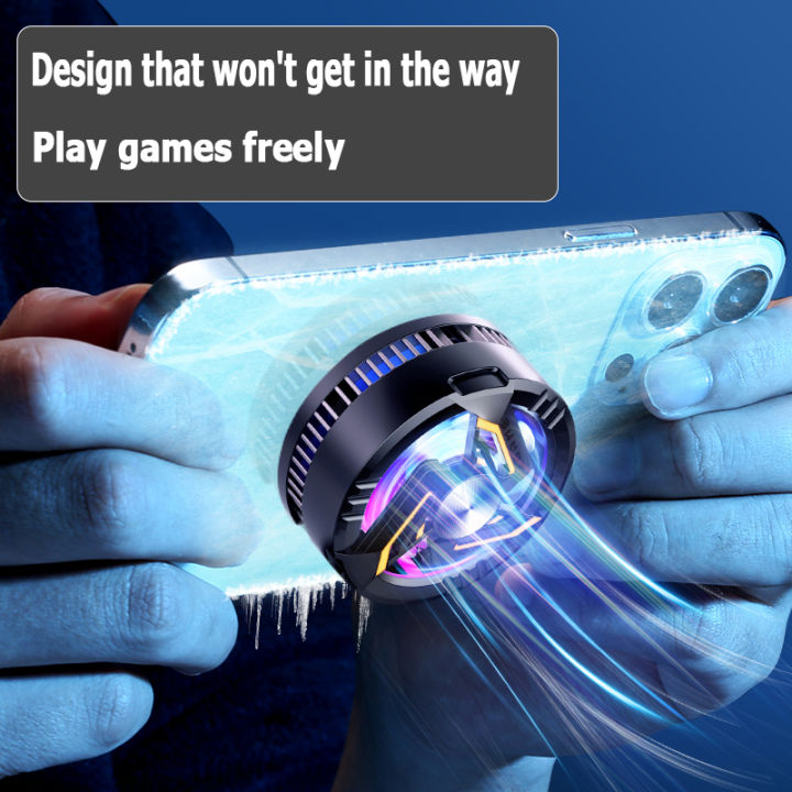 Qiunery%20GT28%20Magnetic%20Phone%20Game%20Cooler%20Portable%20Phone%20Semiconductor%20Radiator%20Fast%20Cooling%20Phone%20Cooler%20Mobile%20Gaming%20Video%20Streaming%20Phone%20Fan%20-%20Image%203
