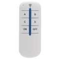 4-Channel Wireless ON/OFF Light Switch Remote Control with Receiver Transmitter for DIY Electrical Projects. 