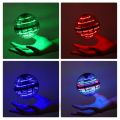 Flynova Flying Ball Toys for Kids Adult Gift Mini Flying Toy H Operated Flying Boomerang Spinner Indoor Flying Toys LED Light for Social Activities Gift.