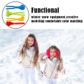 8 Pcs Snowball Maker Toys Snow Toy Kit Snowball Maker Clip Spherical Duck Snowman Heart Snowball Maker Snow Ball Clip.