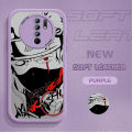 YYDS for Redmi 9 Xiaomi Poco M2 Back Cover Anime Naruto PU Leather Case Soft Thin Drop Resistant Phone Case. 