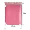 NXFDSIOZ 100PCS Foam Envelope Bags Self Seal Mailers Padded Envelopes with Bubble Mailing Bag Packages Bag Pink.