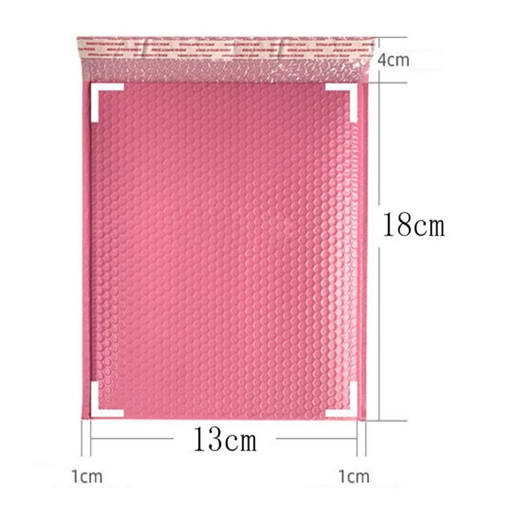 NXFDSIOZ%20100PCS%20Foam%20Envelope%20Bags%20Self%20Seal%20Mailers%20Padded%20Envelopes%20with%20Bubble%20Mailing%20Bag%20Packages%20Bag%20Pink%20-%20Image%206