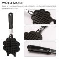 Gas-Type Household Love Waffle Mold Baking Mold Household Non-Stick Cake Pan DIY Waffle Maker.