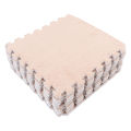Foam mat 10pcs Plush Foam Floor Mat Soft Thick Split Joint Interlocking Plush Foam Rug for Room Floor toys for children q. 