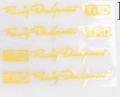 【Mary DAI Store】4pcs/set Car-styling Door Reflective Car Stickers Personality Character Decoration Car styling door handle.