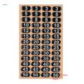Weight Stack Labels Decals Weight Stickers for Fitness Equipment Indoor Building Sporting. 
