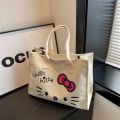 Hello Kitty Purses and Handbags Cute Tote Bags for Women Cases Canvas Pouch Kawaii Storage Bag tote bags.