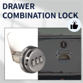 3 Digit Combination Cam Lock 30mm Keyless Password Lock Mailbox Cabinet Mechanical Locks for Mailbox Cabinet Door A. 