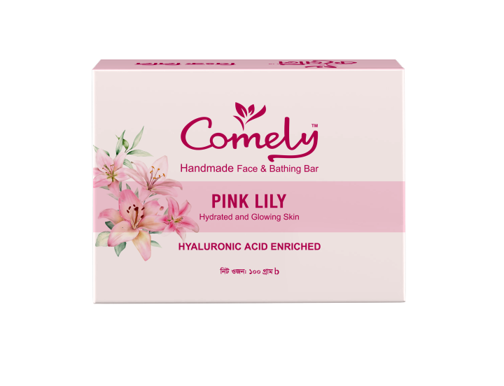 Comely Handmade Soap (Pink Lily) 100gm