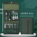 Nail Clippers Set 16 Pcs Professional Manicure Pedicure Kit – Stainless Steel Nail Care Grooming Tools with Luxurious Leather Travel Case, Perfect for Men & Women, Facial, Cuticle & Nail Care Gift Set. 