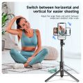 TELESIN 1.3M Selfie Stick Tripod With Wireless Bluetooth Remote Control for GoPro Insta 360 DJI Action Camera For Smart Phone.