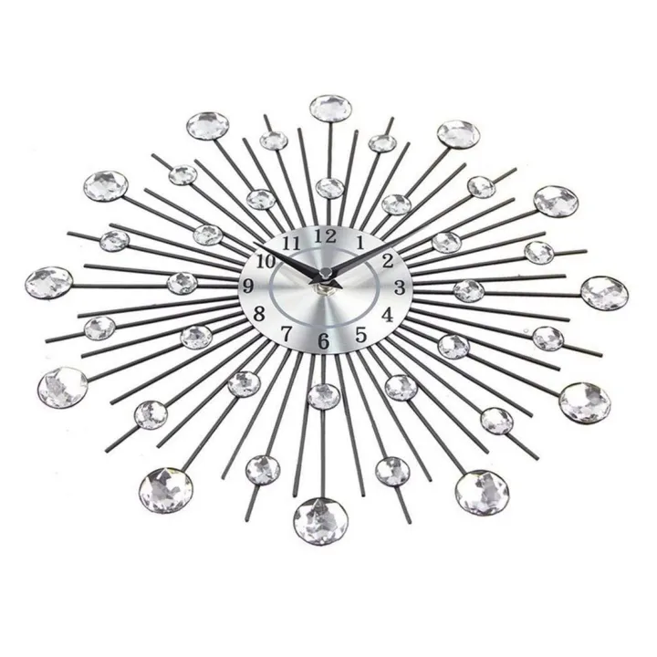 Vintage%20Metal%20Art%20Crystal%20Sunburst%20Wall%20Clock%20Luxury%20Diamond%20Large%20Morden%20Wall%20Clock%20Clock%20Design%20Home%20Decor%20-%20Image%204