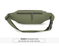 Waterproof Tactical Waist Bag for Man Mobile Fanny Pouch for Men Women Shoulder Belt Phone Bags Oxford Cloth Sport Hunting Hiking Camping Tool Bag. 