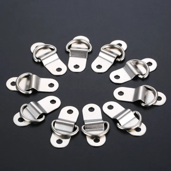 10Pcs%20Boat%20Trailers%20D%20Ring%20Durable%20Tie%20Down%20Hook%20Rope%20Cleat%20Load%20Anchor%20Metal%20Flat%20Seamless%20D%20Ring%20D%20Button%20Half%20Round%20Buckle%20-%20Image%205