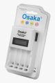 Osaka Ultra Fast Charger OSK-C903W LCD Charger for AA and AAA Ni-mh Rechargeable Batteries (White).