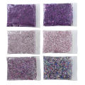 1 Bag Crushed Glass DIY Irregular Chips Filler Craft Resin Decor Supplies. 