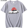 Men tshirt Mazda RX7 printed short leeve T shirts Harajuku Japanese car fans racing race tee shirt JDM automobile culture. 