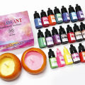 20 colors Candle Wax Pigment Liquid Colorant For DIY Candle Soap Resin Coloring Dye Hademade Craft Jcandle Making Supplies.