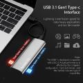 Portable SSD 1TB 2TB Solid State External Hard Drive USB3.1/TYPE-C Interface High-Speed Hard Disks for Laptops/Phone/Mac/Windows. 