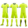 Adult football jersey set for men's and women's professional competitions, short eeed qui dr jersey, children's training summer camp team jersey.
