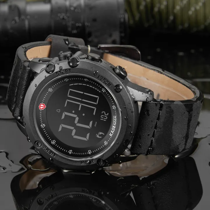 K698%20KADEMAN%20Sports%20Men's%20Watch%20Steps%20Counter%20Leather%20Top%20Luxury%20Brand%20LED%20Mens%20Military%20Wristwatches%20Relogio%20Digital%20Waterproof%20-%20Image%206