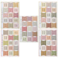 Laminated book tabs Stylish Colorful Laminated labels tabs High-quality Easy-to-use Women's index tabs for study groups Personal devotional teaching aids Gift for individuals. 