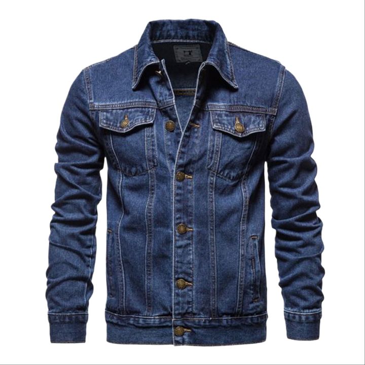 Blue%20Denim%20Jacket%20for%20Men%20%7C%20Stylish%20Slim%20Fit%20Denim%20Jacket%20%7C%20Classic%20Casual%20Jean%20Jacket%20%7C%20Comfortable%20All-Season%20Outerwear%20%7C%20Durable%20&%20Trendy%20Denim%20Wear%20%7C%20Lightweight%20Blue%20Denim%20Coat%20%7C%20Fashionable%20Men's%20Denim%20Jacket%20for%20Everyday%20Use%20%7C%20Vintage%20Look%20Denim%20-%20Image%202