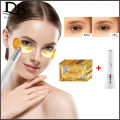 Crystal Collagen 24K Active Gold Powder Eye Mask + IPL Eye Essence Importer Safe Natural Ingredients Improve Dark Circles Firm. 