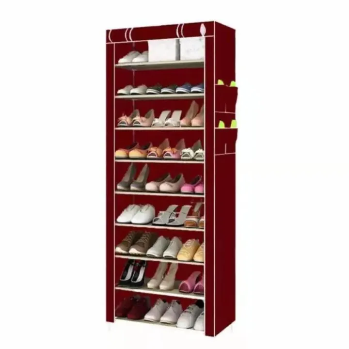 9-Layer%20Large%20Shoe%20Rack%20Shoe%20Storage%20Organizer%20Cabinet%20Tower%20-%20Image%204