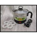 Mini Multi Function Electrical Cooking Pot 16 cm Rice Cooker Electric Cooker. 