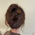 New high-end coconut jelly ball retro simple beads U-shaped hairpin acrylic hairpin hairpin headdress hairpin.