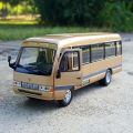 1:32 Toyota Coaster Bus Alloy Car Diecast Model Car Toy ulation Metal Business Bus Vehicle Toys For Kids Gifts. 