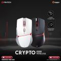 FANTECH WGC3 CRYPTO Wired And Wireless Gaming Mouse Pixart 3325 And 10000 DPI Mouse Poling 1000Hz Macro 6 Button Mice. 