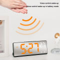 6.9 Inches Electronic Alarm Clock 5 Levels Brightness Adjustable Large Screen Student Desk Clock Table Clock.