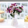 Wedding Garden Deor 10 Heads Stems Artificial silk Flowers Pansy Bunch Home.