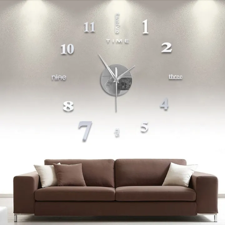 Frameless%20DIY%20Wall%20Mute%20Clock%203D%20Mirror%20Surface%20Sticker%20Home%20Office%20Decor%2012-hour%20Display%20Wall%20Clock%20With%20Time%20Mark%2050x50%20CM%20-%20Image%206
