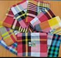 Cotton Panel Check Bedsheet Multicolor Only Bedsheet. (No Pillow Cover ) - Bed Sheet.