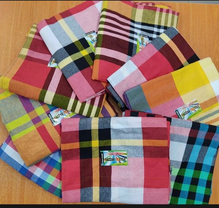 Cotton%20Panel%20Check%20Bedsheet%20Multicolor%20Only%20Bedsheet.%20(No%20Pillow%20Cover%20)%20-%20Bed%20Sheet%20-%20Image%209