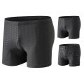 Men Summer Shorts Wear-resistant Elastic Compact Swimming Shorts. 