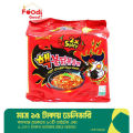 Samyang Buldak 2x Spicy HOT Chicken Flavor Ramen - 5 in 1 Pack. 