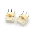2Pcs 223F Style Dual 20pF Variable Capacitor for FM Radio. 