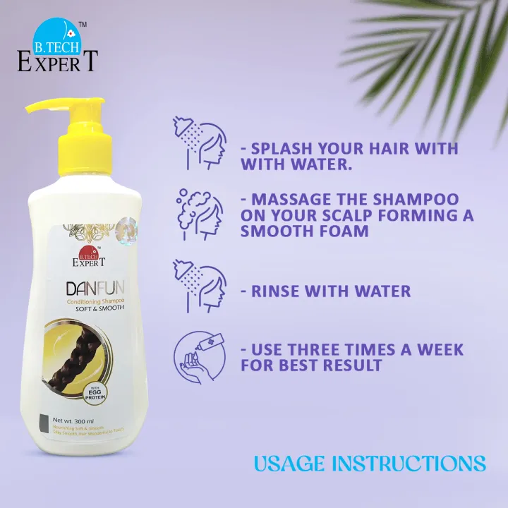 B.Tech%20ExperT%20Danfun%20Conditioning%20Shampoo%20SOFT%20&%20SMOOTH%20300ml%20with%20Biotin%20Enriched%20for%20Scalp%20Soothing%20&%20Hair%20Strengthening%20Formula%20-%20Image%203
