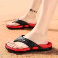 Summer Men's Flip-flops Massage Granule Men Slippers Comfortable Beach Sandals Men Casual Shoes House Flip Flops Bathroom Shoes. 