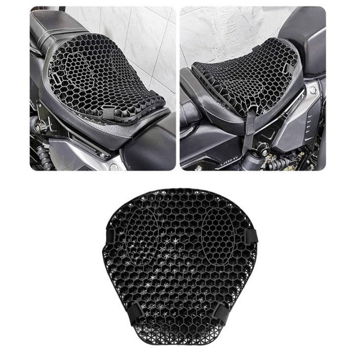 2X%20Silicone%20Motorcycle%20Seat%20Cover%20Air%20Seat%20Cushion%20Breathable%20Pressure%20Relief%20Protector%20-%20Image%208