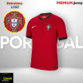 Portugal Full Sleeve Football Jersey For ManWoman-T-Shirt For ManWoman-Portugal Jersey. 