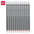 Deli E38029N Black Triangular Pencil HB.